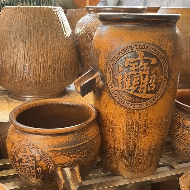 粗陶口径19/39，20/17进水口2.5厘米