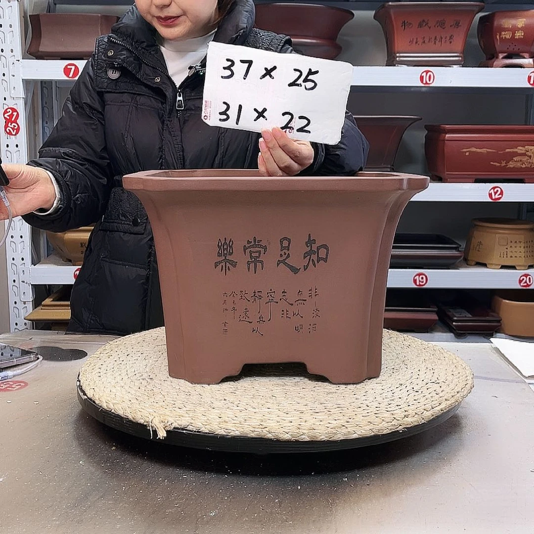 紫砂花盆紫砂花盆