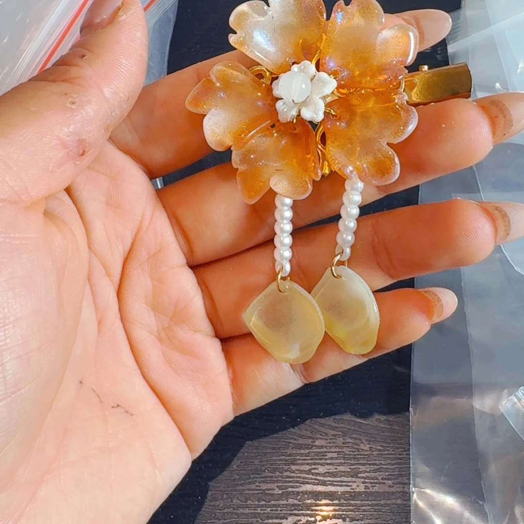 铁合金醋酸古风琉璃发簪闪购