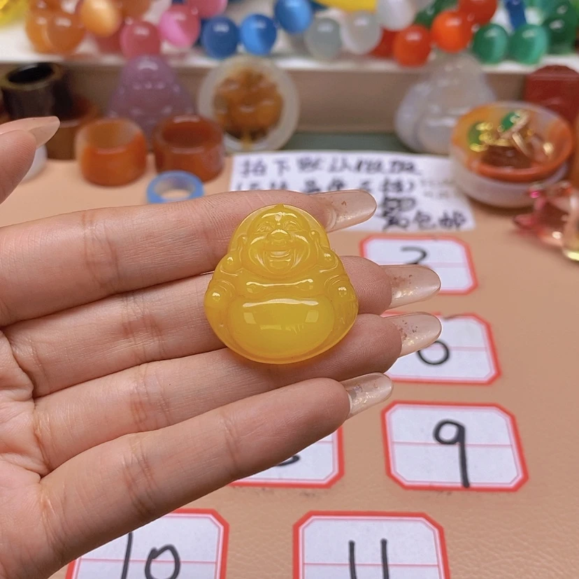 【闪购商品】玛瑙/玉髓颈饰未镶嵌菊