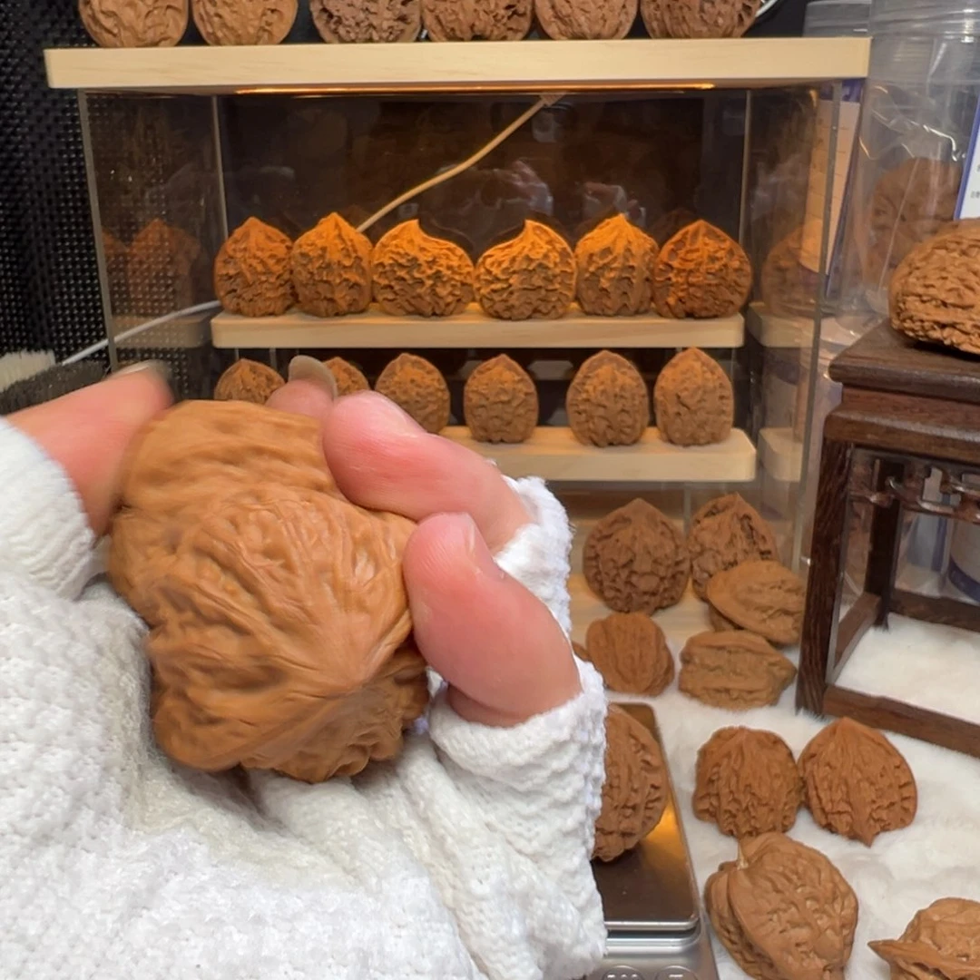 桃核把件懒**主蓟县红皮鸡心