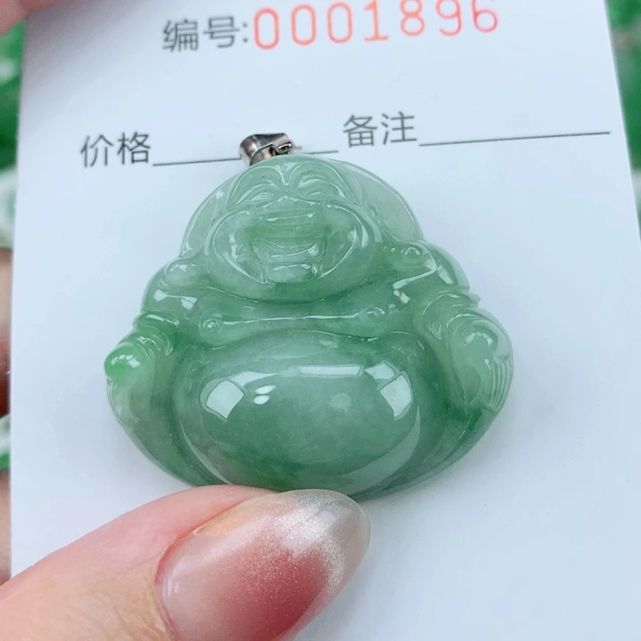 翡翠银S925镶嵌颈饰