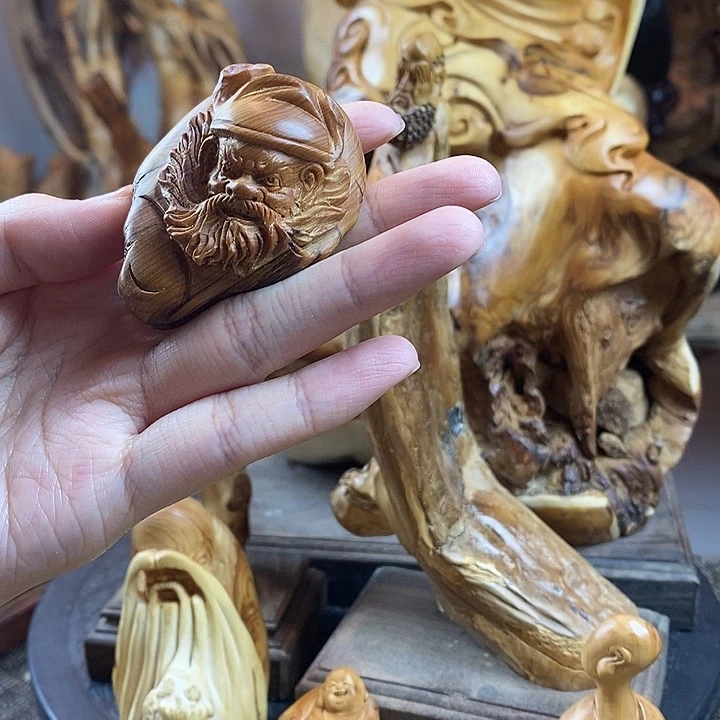 柏木（崖柏）崖柏钟馗