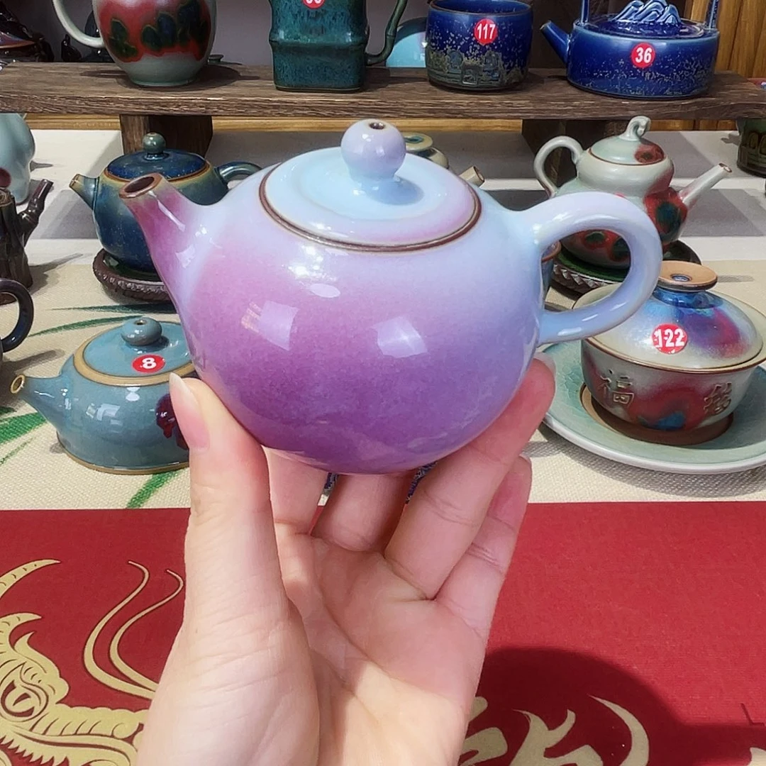 壶禹州钧瓷艺术作品