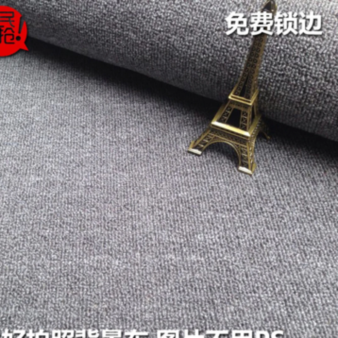 服装店拍照背景布专用摄影棚满铺灰色鞋子衣服道具网红布置大地毯