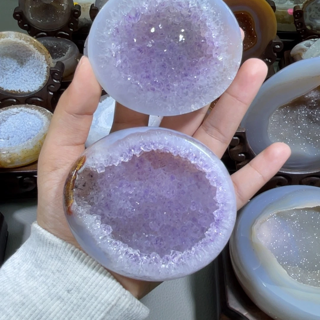 水晶未镶嵌大型摆件（非配饰）聚宝盆