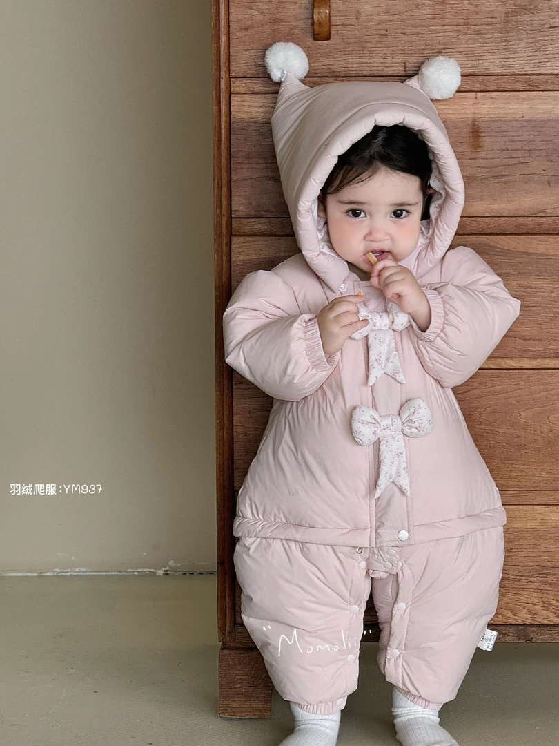 长爬冬装婴幼儿女加厚韩版极简风长袖937