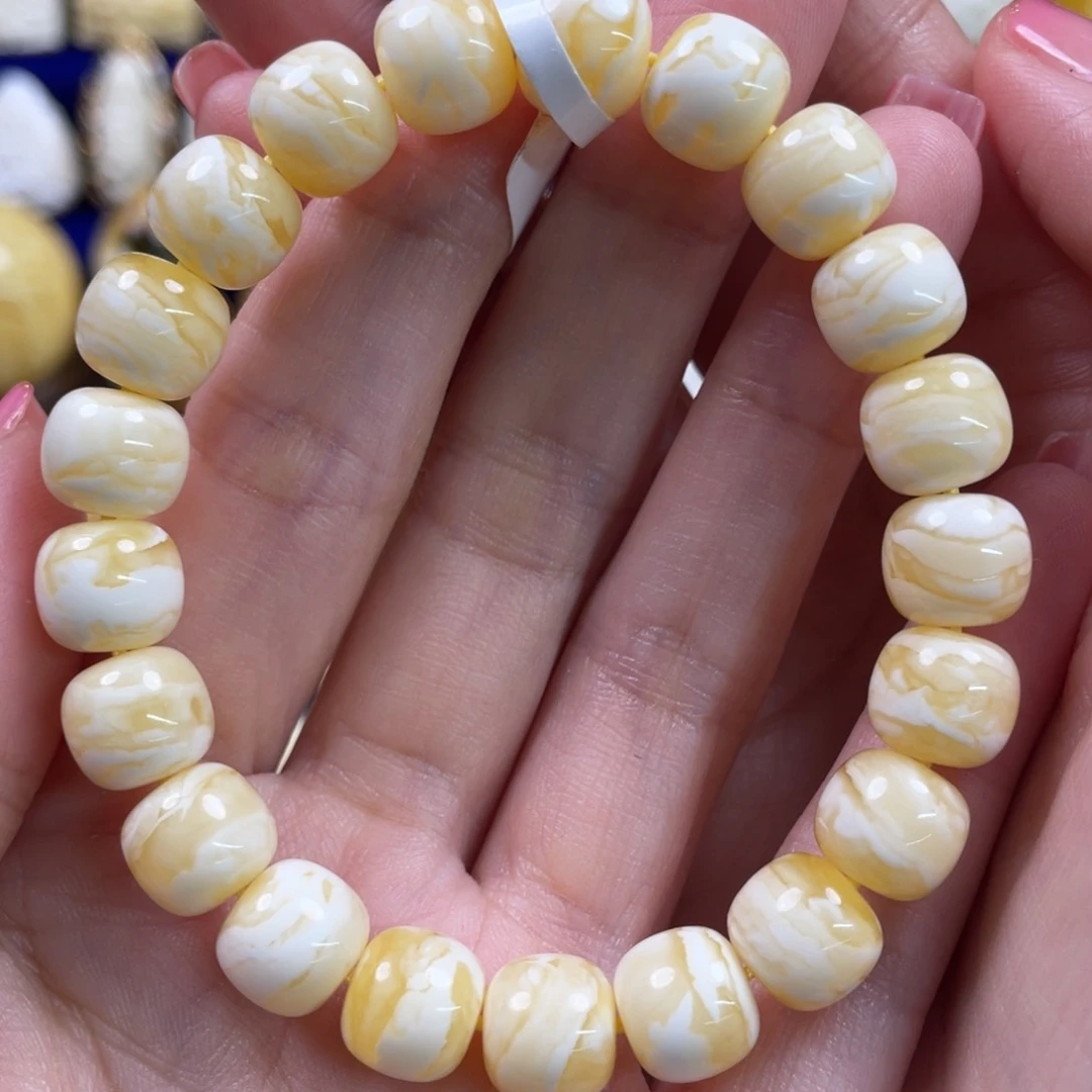 蜜蜡裸石未镶嵌琥珀蜜蜡