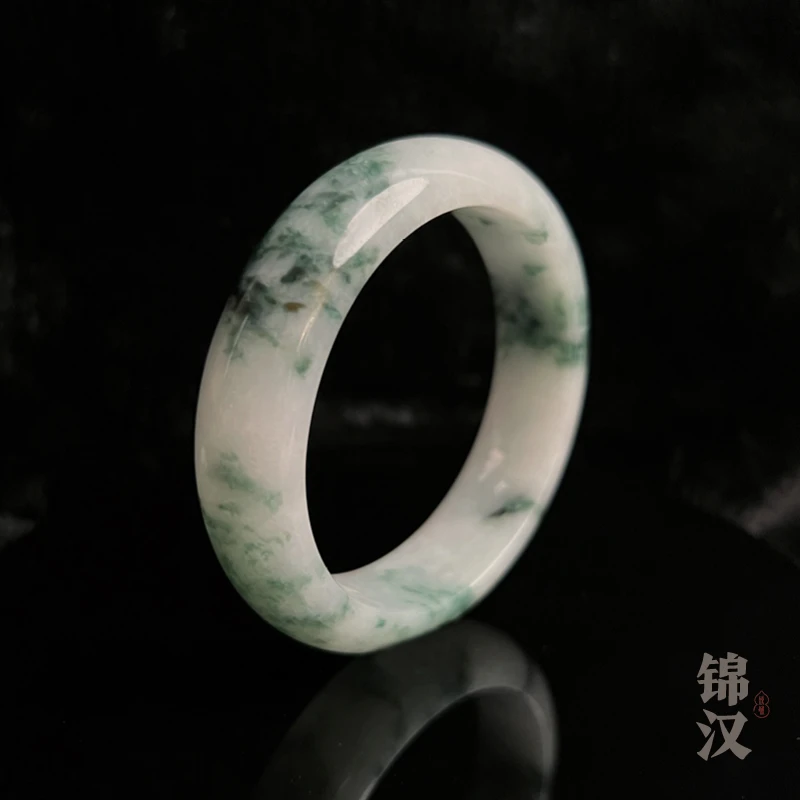 「缘・八」锦汉美学珠宝 翡翠手镯 80103434