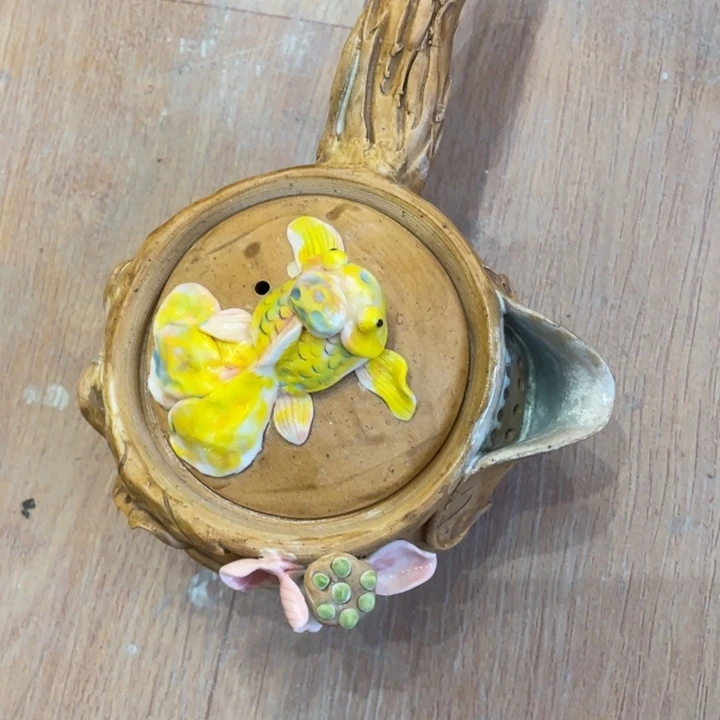 手工制作陶瓷茶具茶杯青蛙