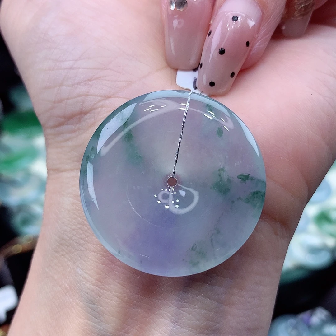 颈饰未镶嵌翡翠编号59尺寸32.3-5.7