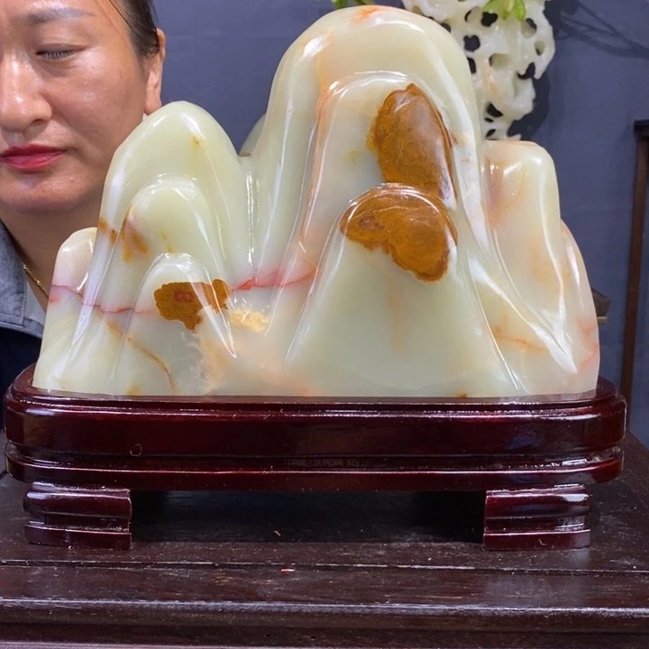 石材精品古青石摆件