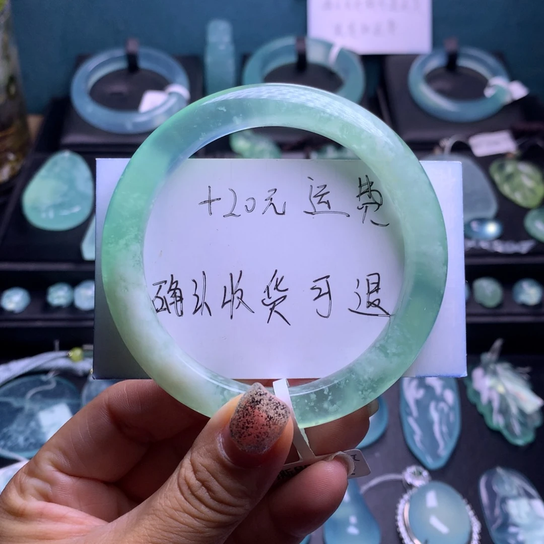 蛇纹石玉未镶嵌手镯60