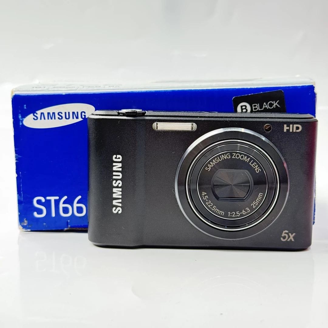 95新 Samsung/三星 st66黑色原盒1610w像素5倍变焦