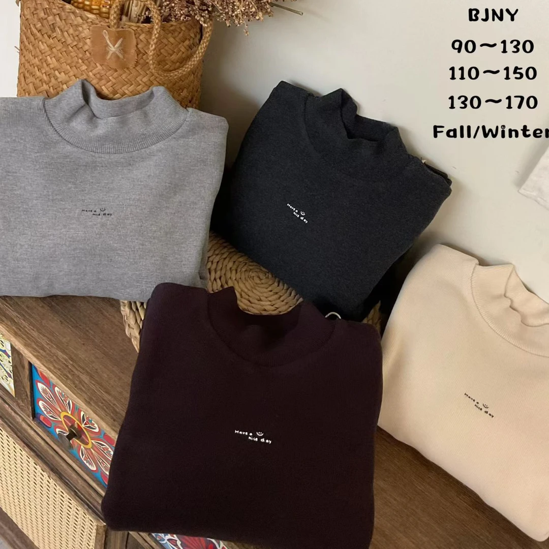 爆浆奶油！儿童加蚕丝打底衣