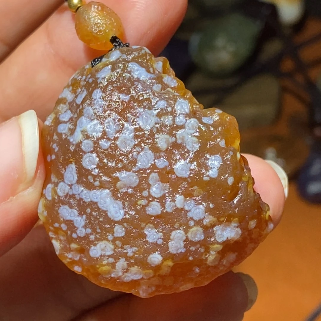 未镶嵌玛瑙/玉髓珠宝半成品