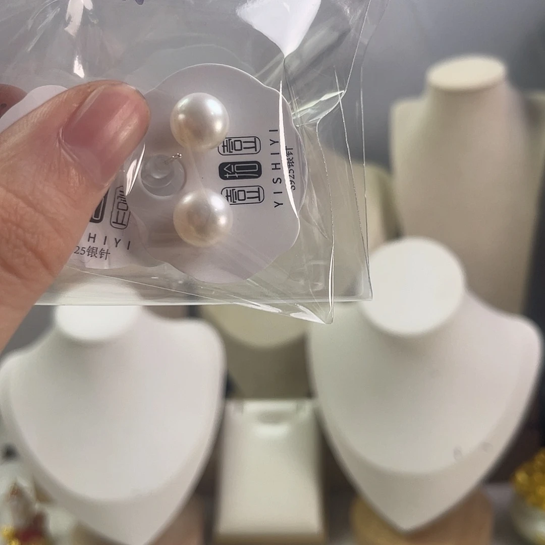 未镶嵌淡水珍珠耳饰就****。