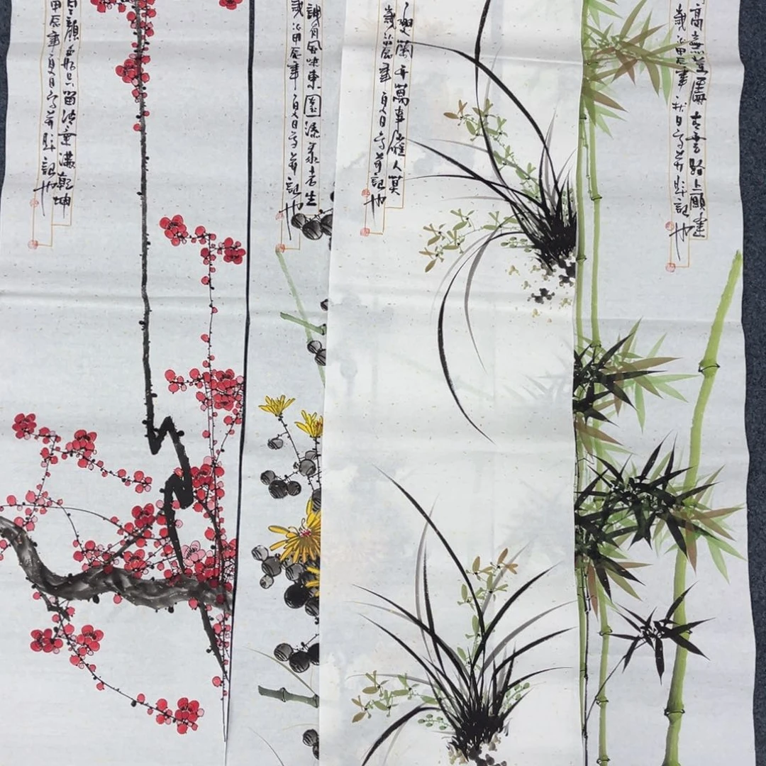 国画手绘画作品和绘画