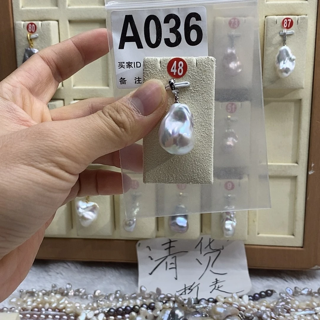 淡水珍珠颈饰银S925镶嵌