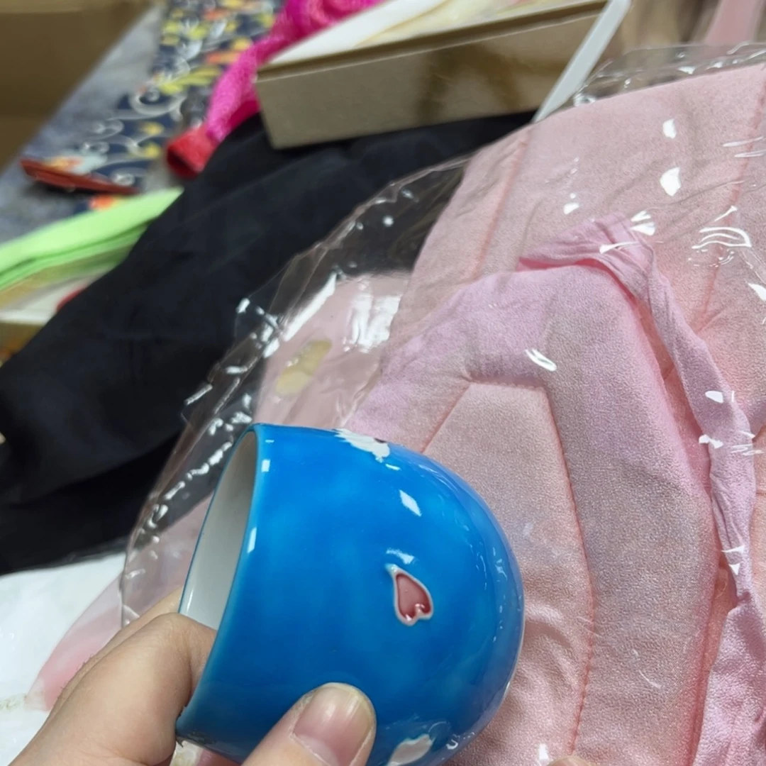 【闪购商品】吃*酪陶瓷马克杯带盖勺