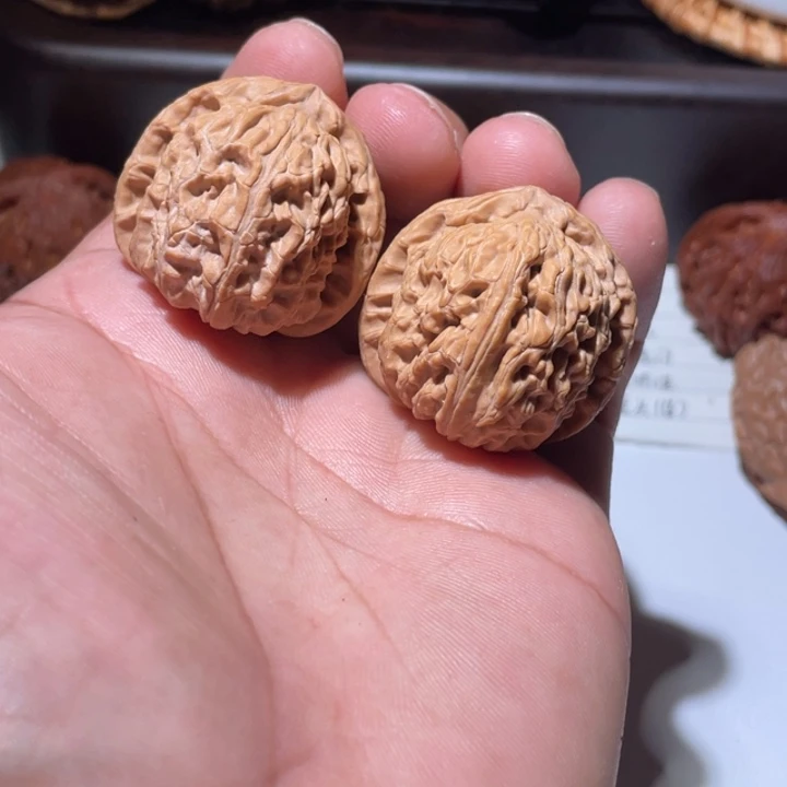 吊坠文玩核桃35白狮子