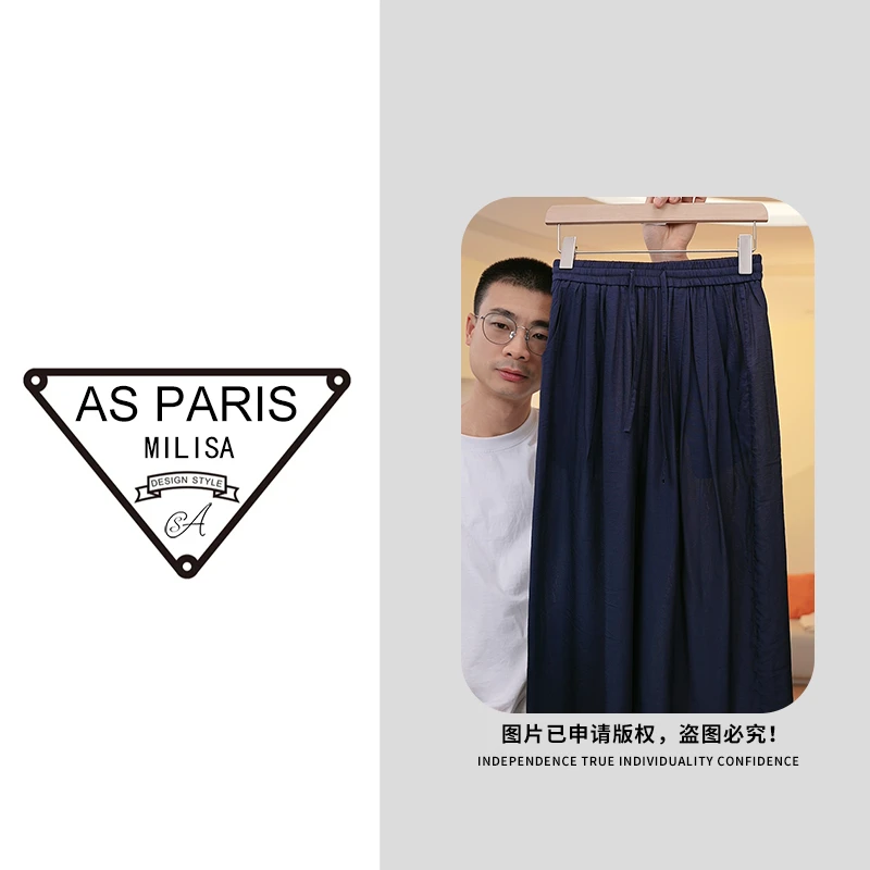 明星九分裤 今年爆火【臻品高货 】休闲阔腿裤11994预