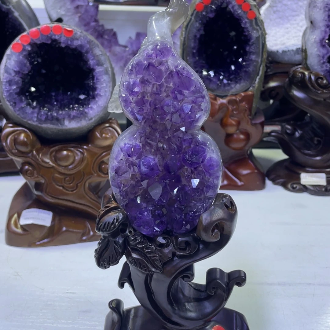 未镶嵌大型摆件（非配饰）紫晶