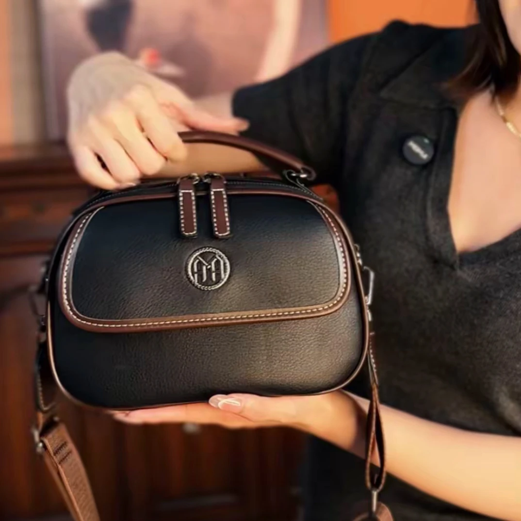 时尚轻奢女包2025秋季新款小包包大容量斜挎单肩包百搭简约手提包