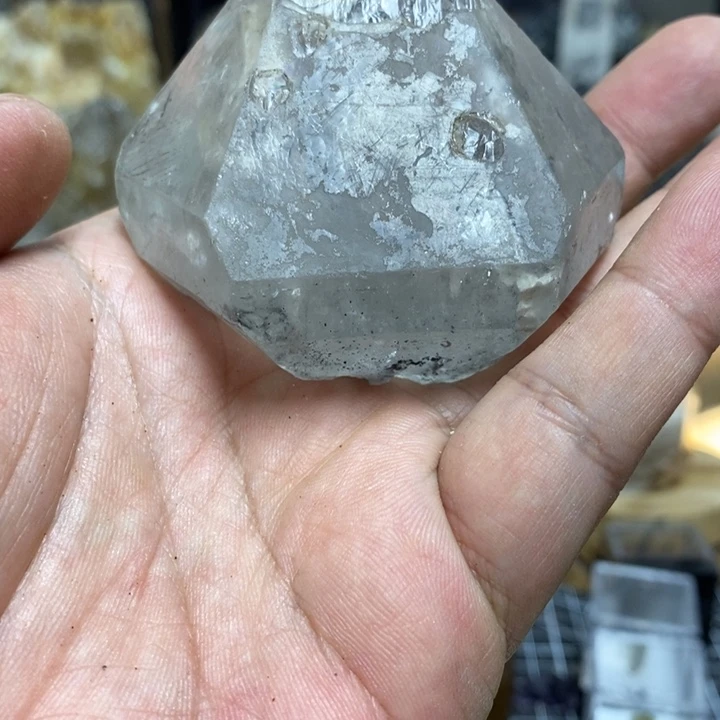水晶水晶柱未镶嵌