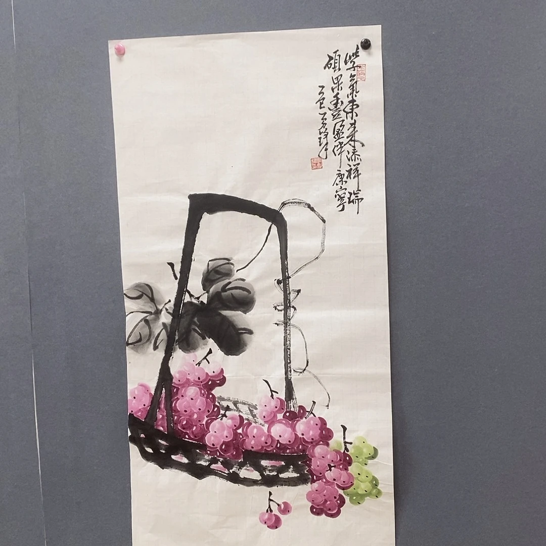 国画50/100李勇锋手绘画芯