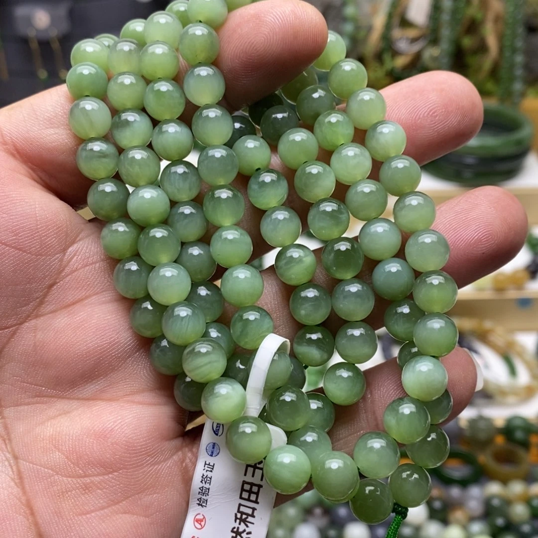 和田玉（碧玉）颈饰未镶嵌53