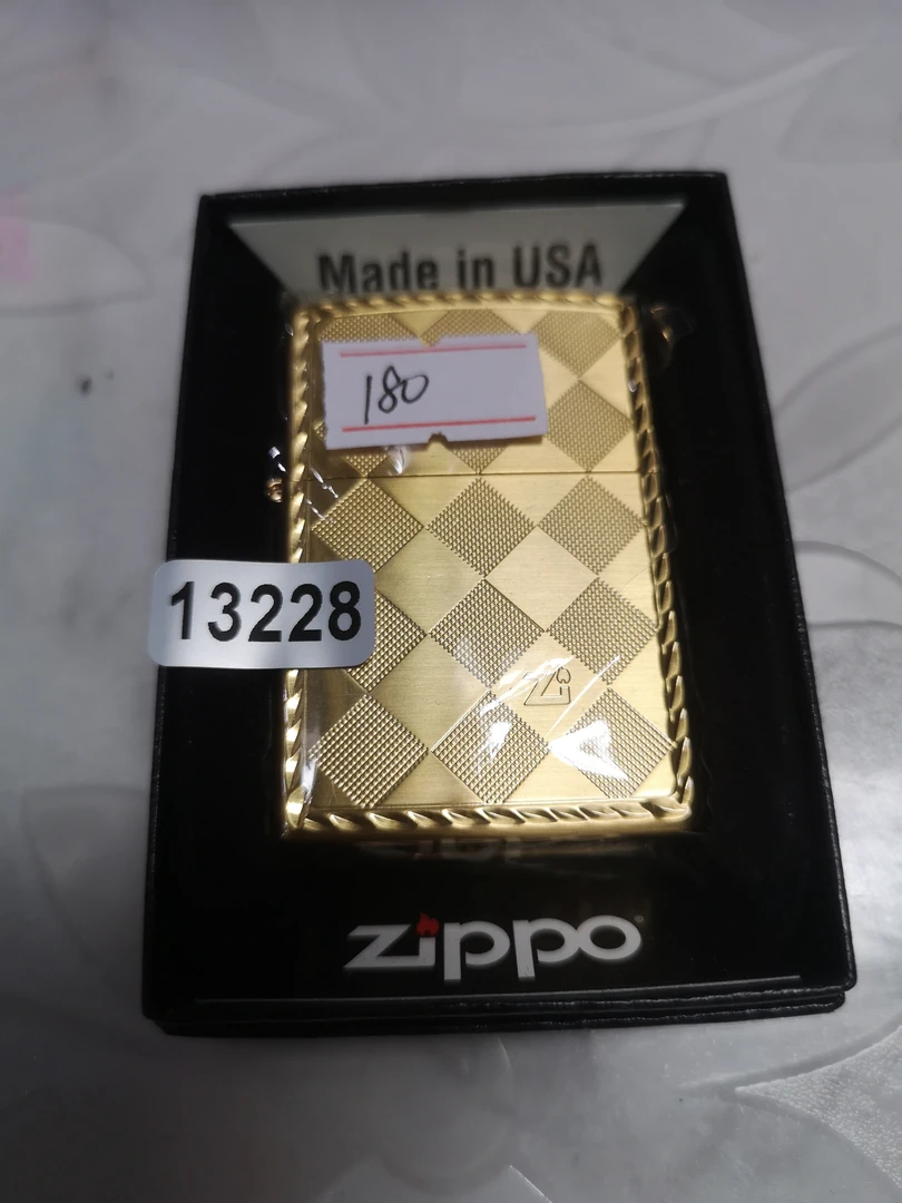Zippo打火机回血20L铜格子-13228