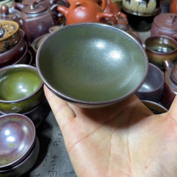 万***傑茶盏建阳建盏全品平口