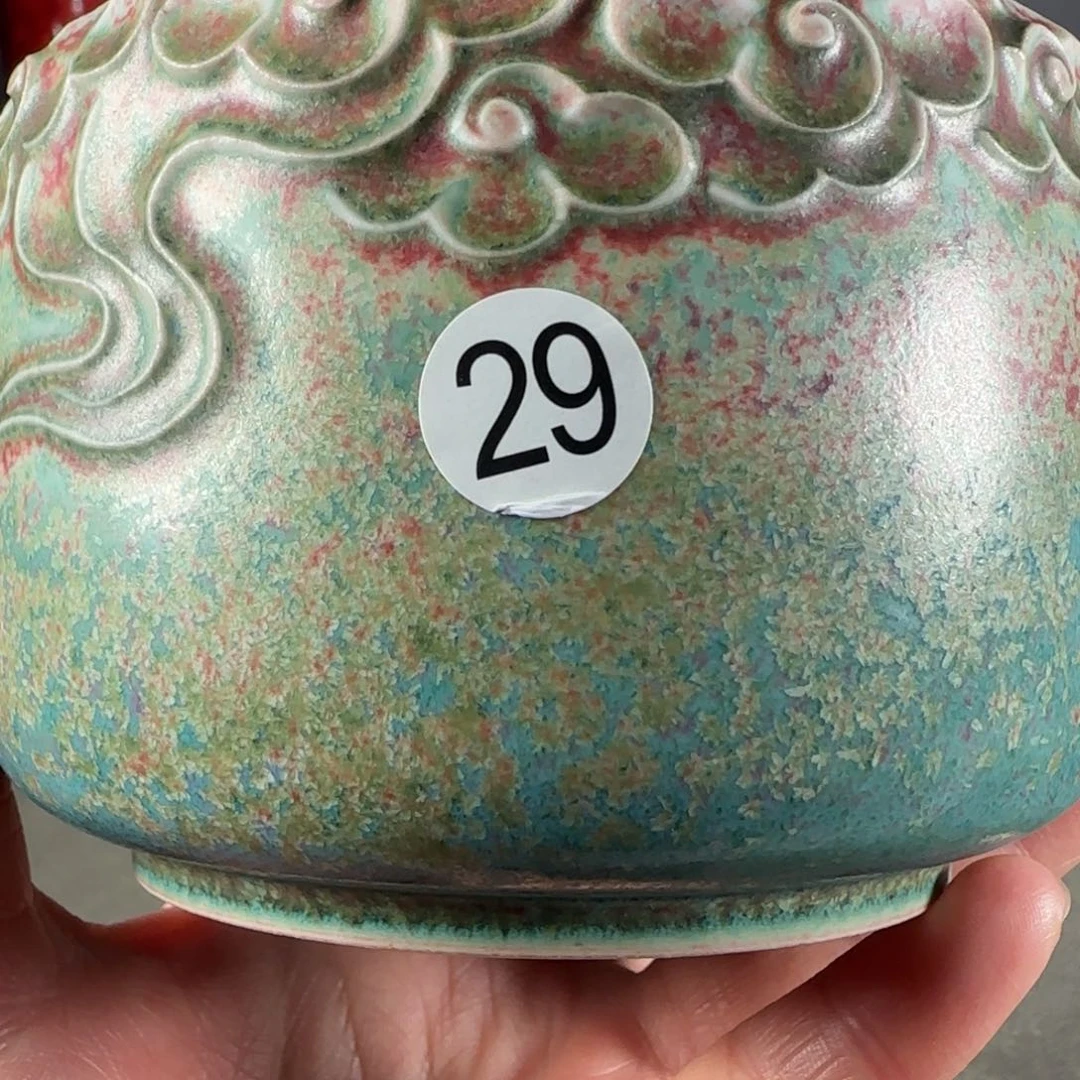 茶***菜钧瓷传统工艺作品