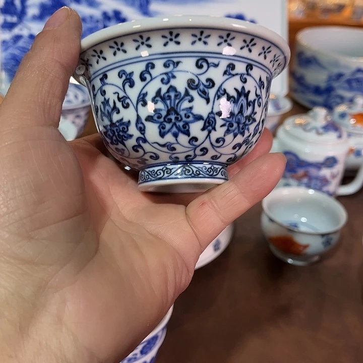 錡镇堂手工手绘杯