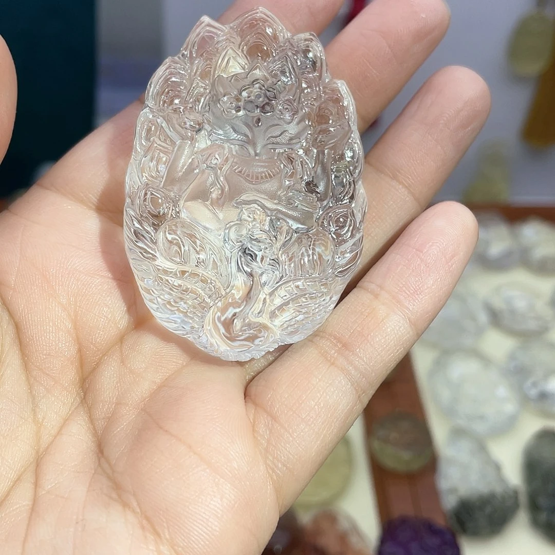 水晶吊坠(赠链)未镶嵌極*夢