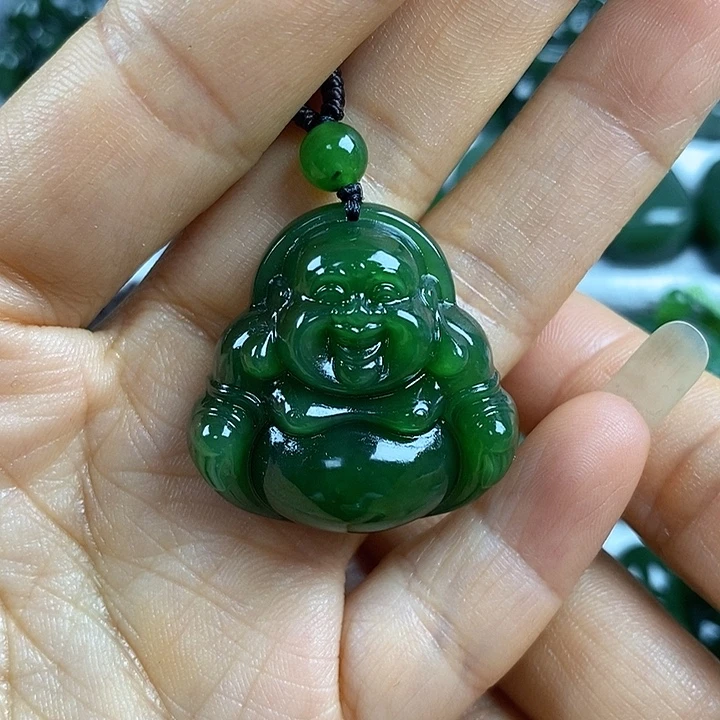 吊坠(不含链)未镶嵌和田玉（碧玉）30