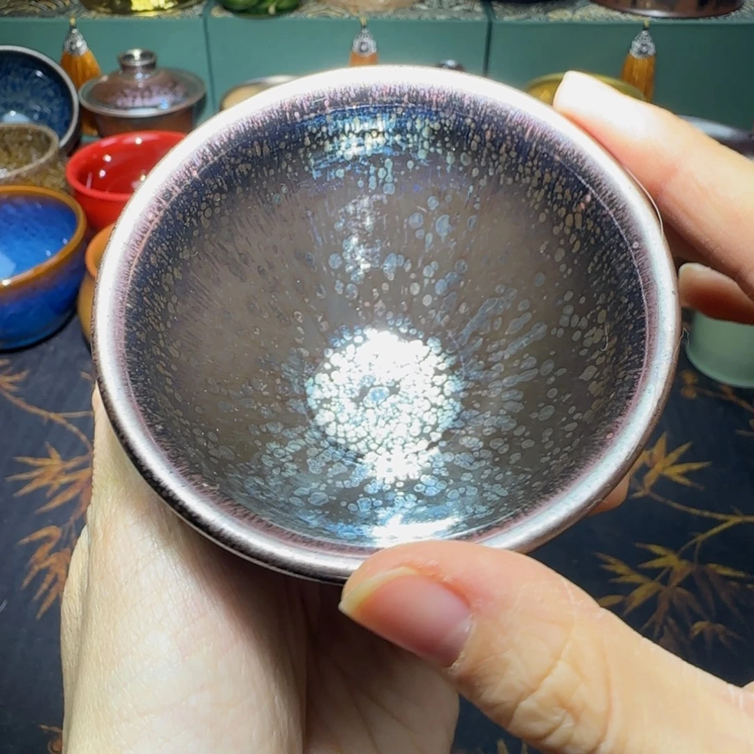 茶盏微瑕建盏，介意勿拍