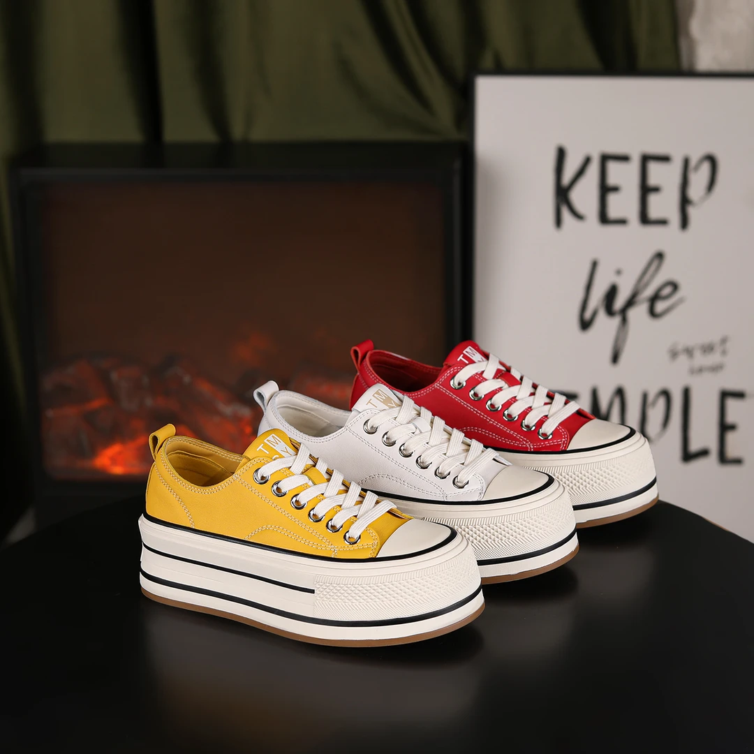 【RIELOV●】 时尚厚底增高5cm潮流百搭女士休闲鞋 51159