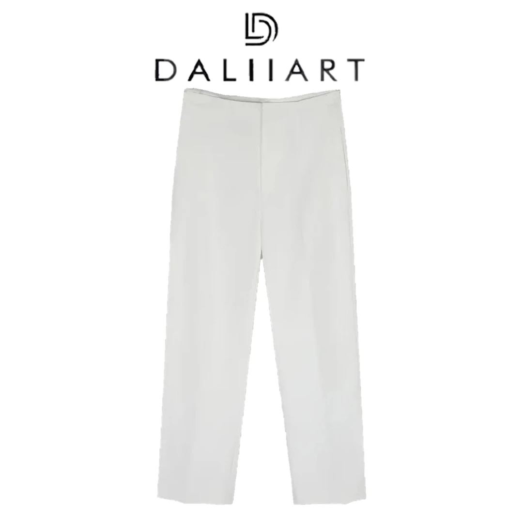 DALIART 铅笔裤 舒柔特九分高腰通勤百搭春夏休闲西裤DLKZ0539