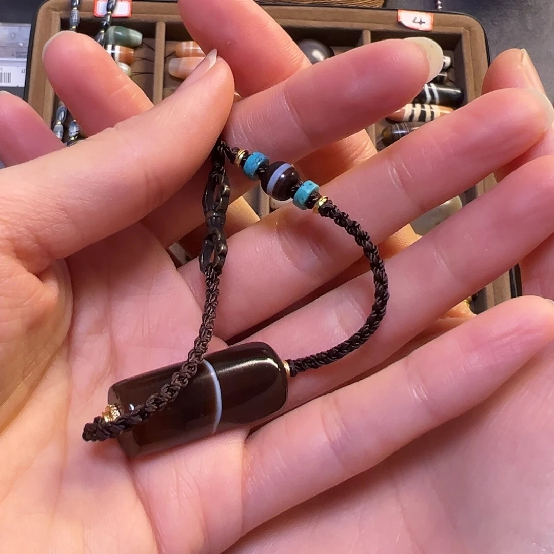 石英石纯铜锁骨链