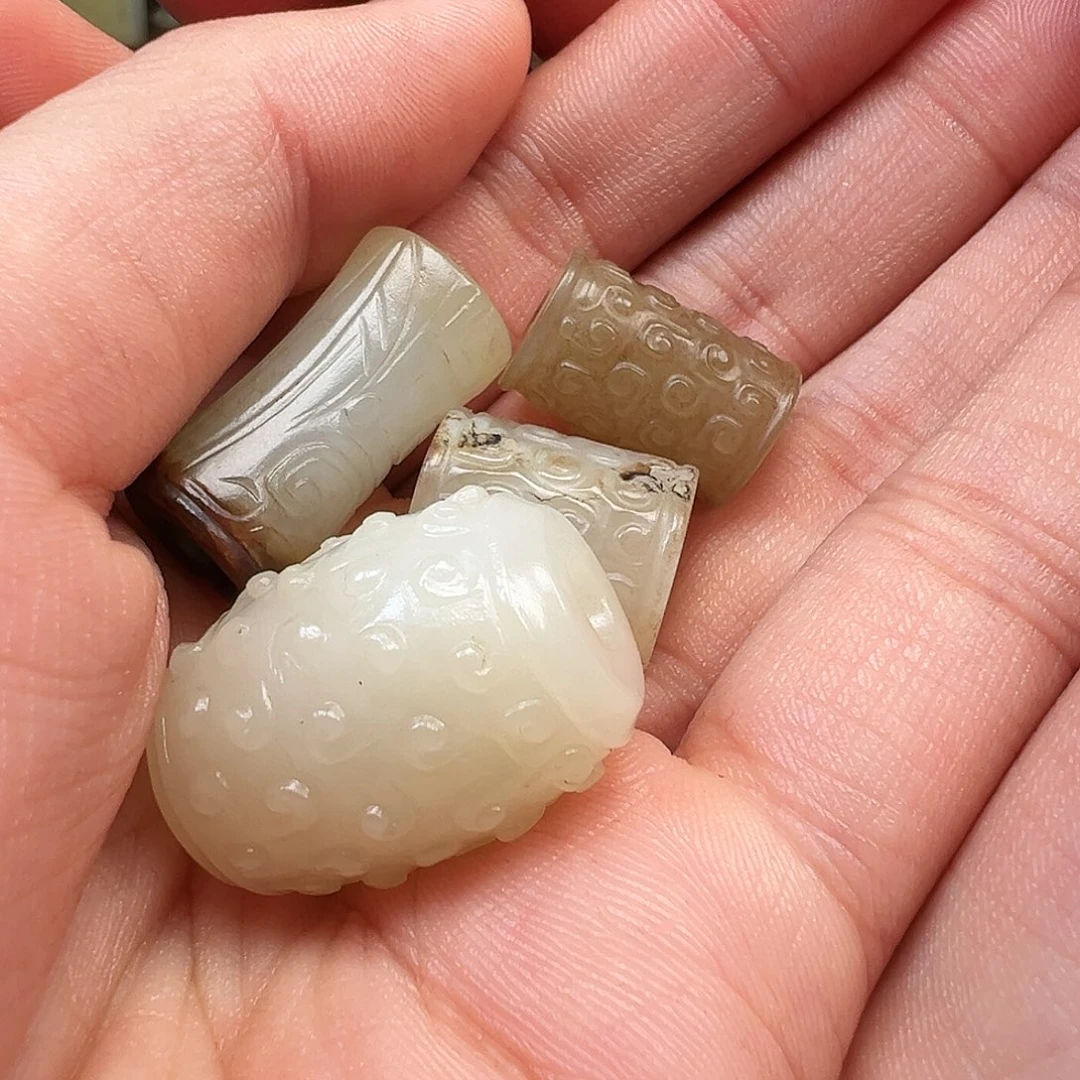 和田玉颈饰未镶嵌用****7