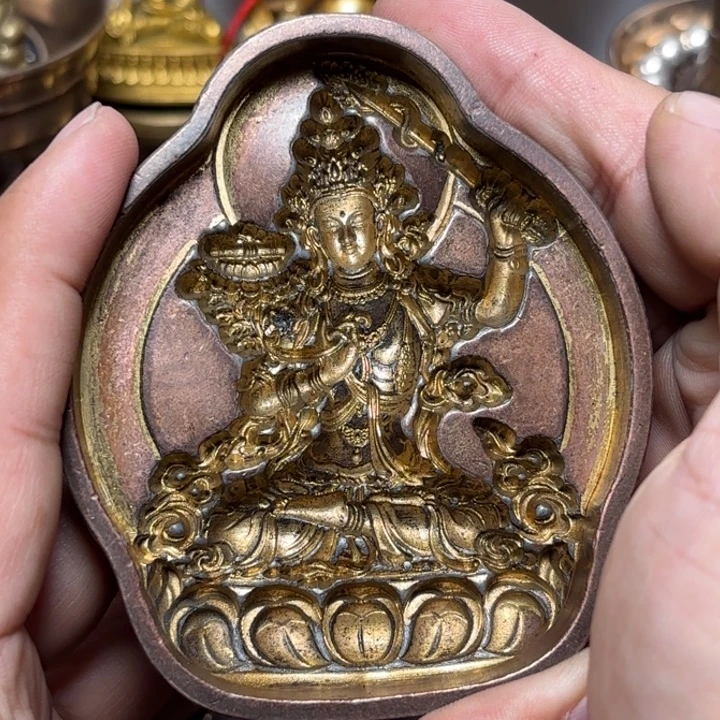 秦***唐铜星月菩提挂件菩提