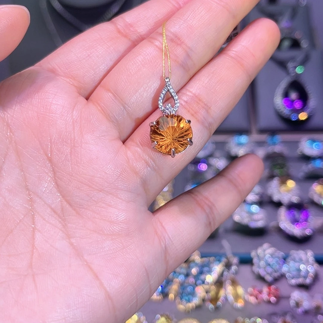 【闪购商品】紫晶吊坠(赠链)银S925镶嵌