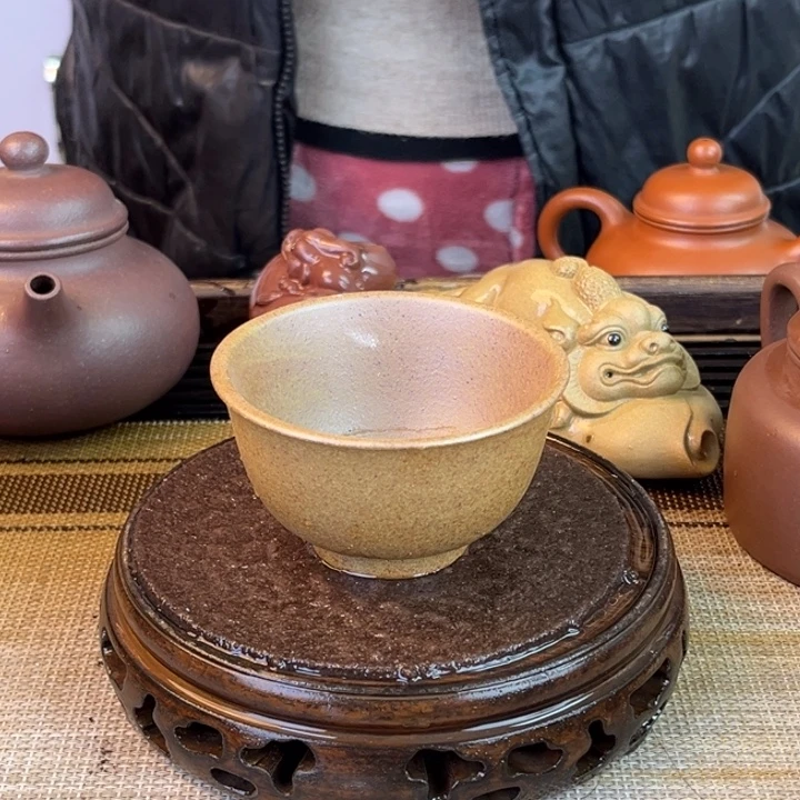 紫砂茶壶高温还原烧80cc