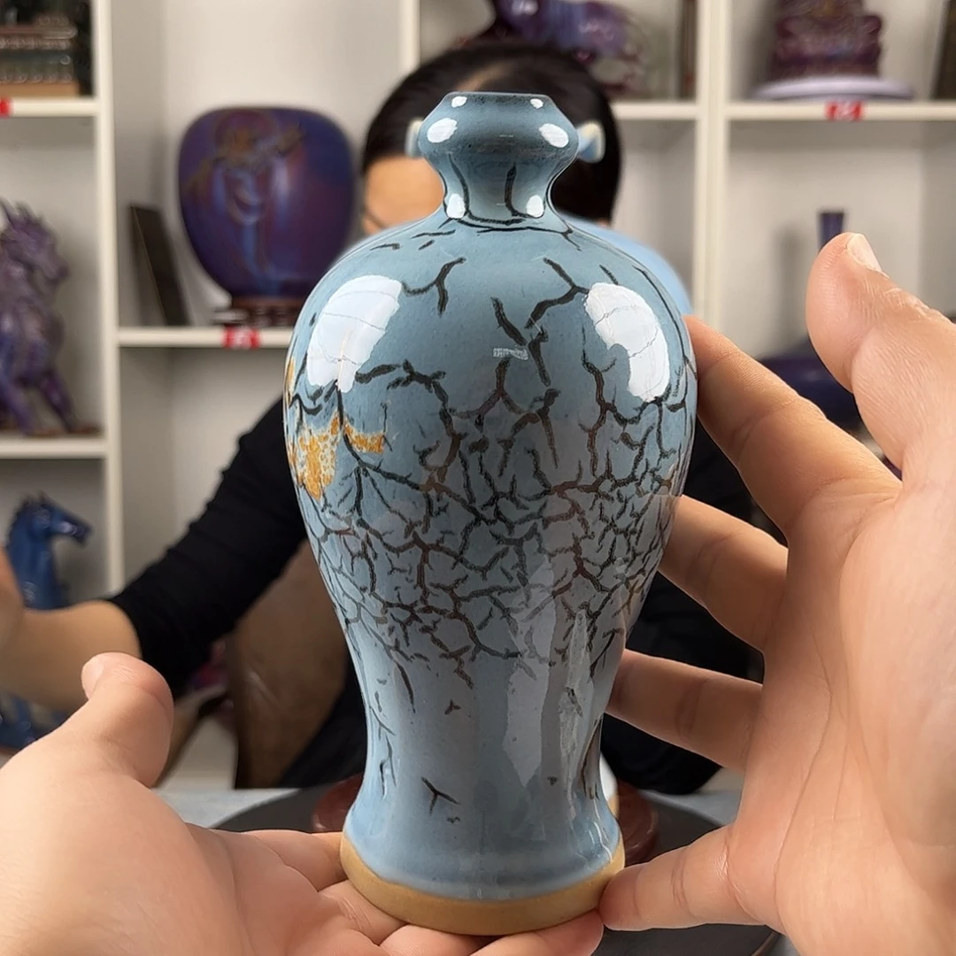 瓷片摆件……梅瓶……花器