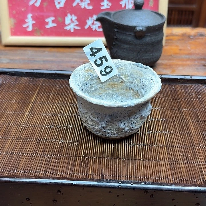 纯手工制作粗陶茶具