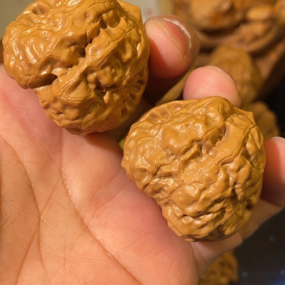 把件文玩核桃蛤蟆头40三角蛙