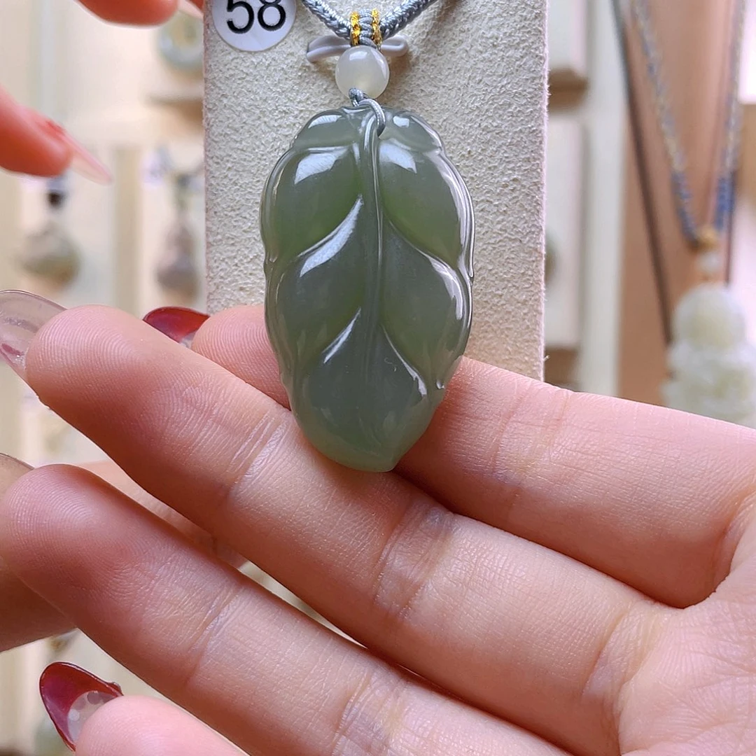 和田玉吊坠(赠链)未镶嵌G***u