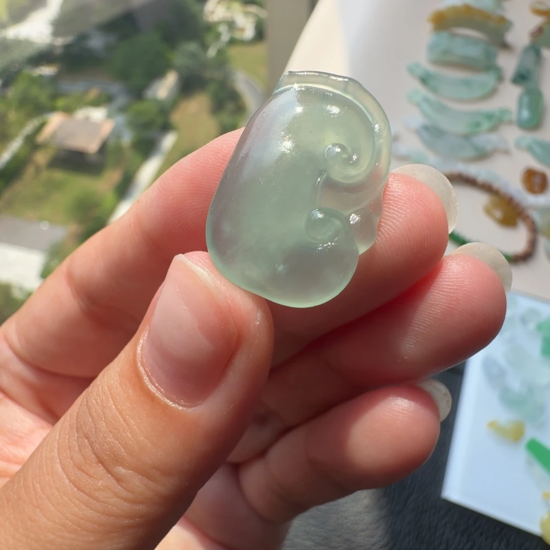 未镶嵌定制翡翠冰种如意